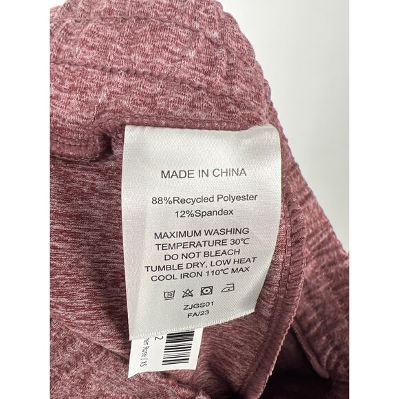 Quince Heather Rose Ultra-Soft performance short size XSmall - Picture 4 of 4